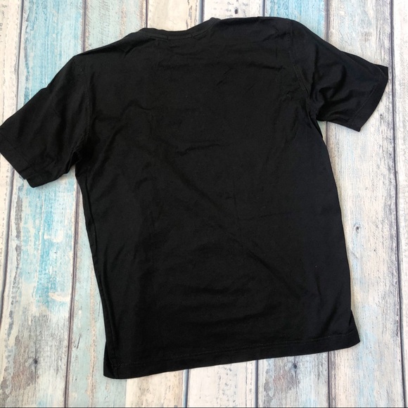 Franco Ziche T-shirt Black Cotton Italy - Picture 2 of 5
